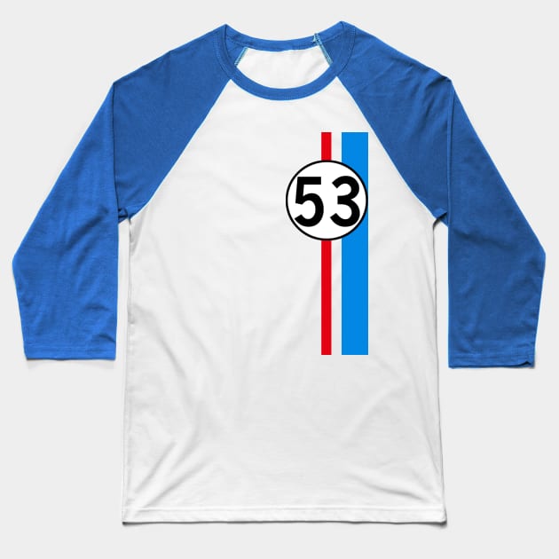 53 Stripe Baseball T-Shirt by PopCultureShirts